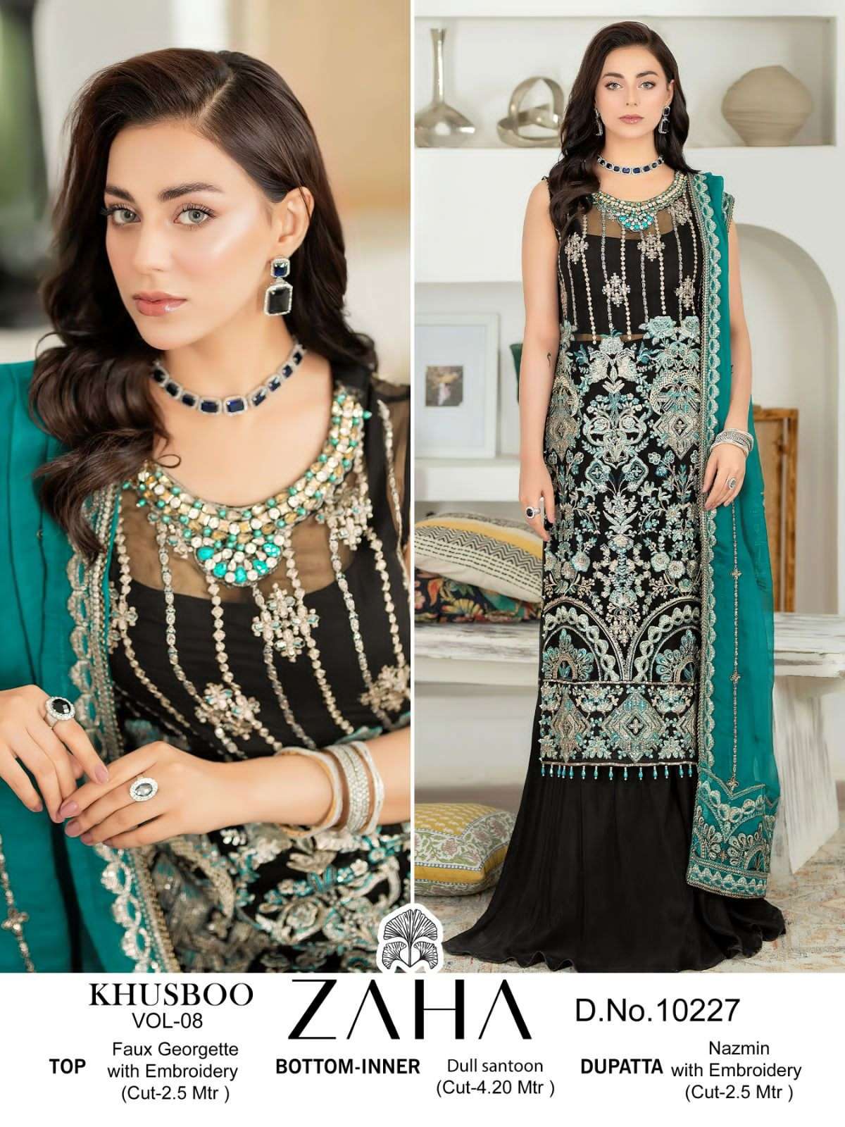 ZAHA BRAND LAUNCH NEW CATALOUGE KHUSHBU VOL-8