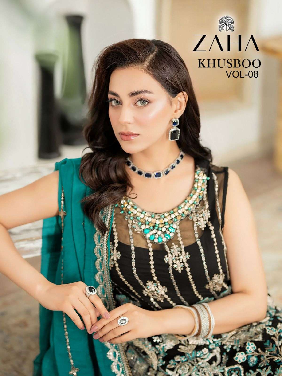 ZAHA BRAND LAUNCH NEW CATALOUGE KHUSHBU VOL-8