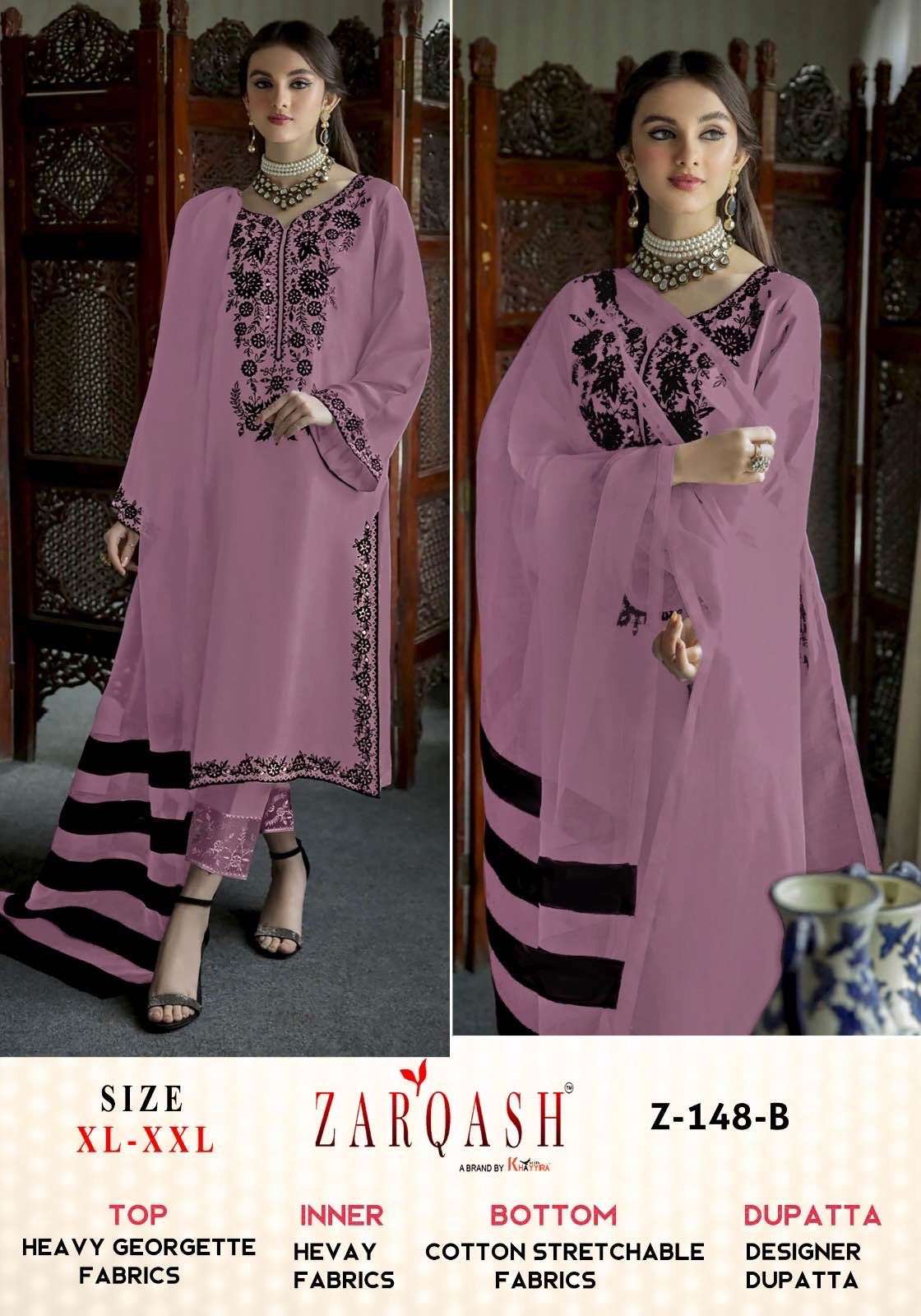 ZARQASH BRAND LAUNCH NEW CATALOUGE D.NO:- Z 148-B