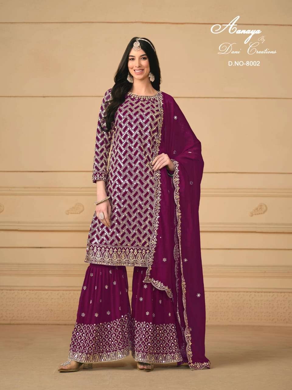 AANAYA PRESENTS NEW CATALOUGE  AANAYA VOL 180 DESIGN NO-8002