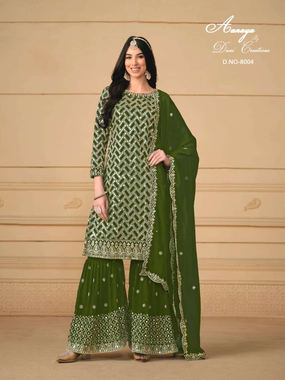 AANAYA PRESENTS NEW CATALOUGE  AANAYA VOL 180 DESIGN NO-8004