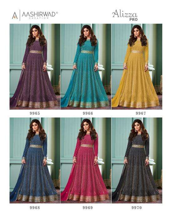 AASHIRWAD CREATION PRESENTS NEW CATALOUGE ALIZZA PRO