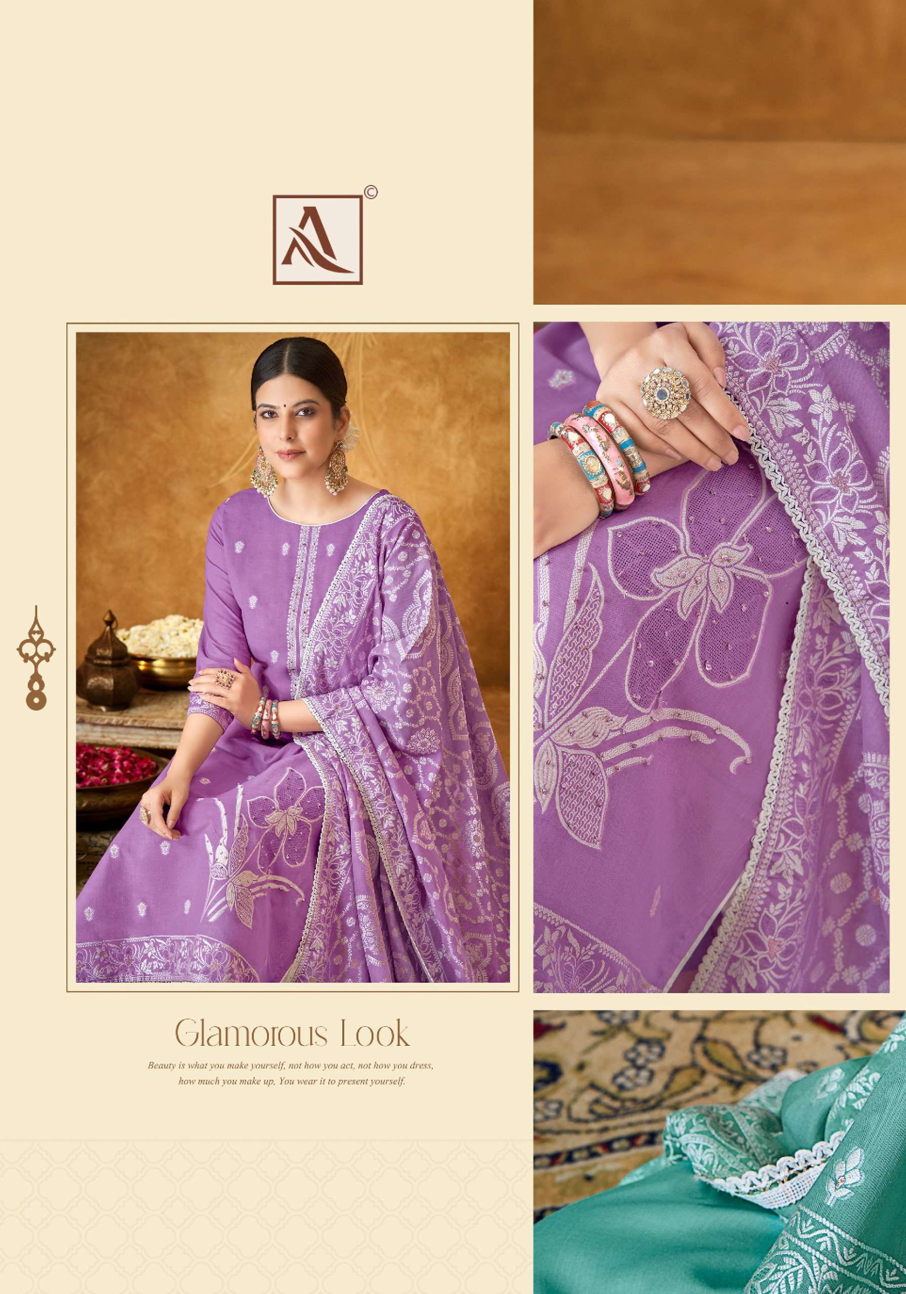 ALOK SUIT PRESENTS NEW CATALOUGE  SUMMER SPARKLE