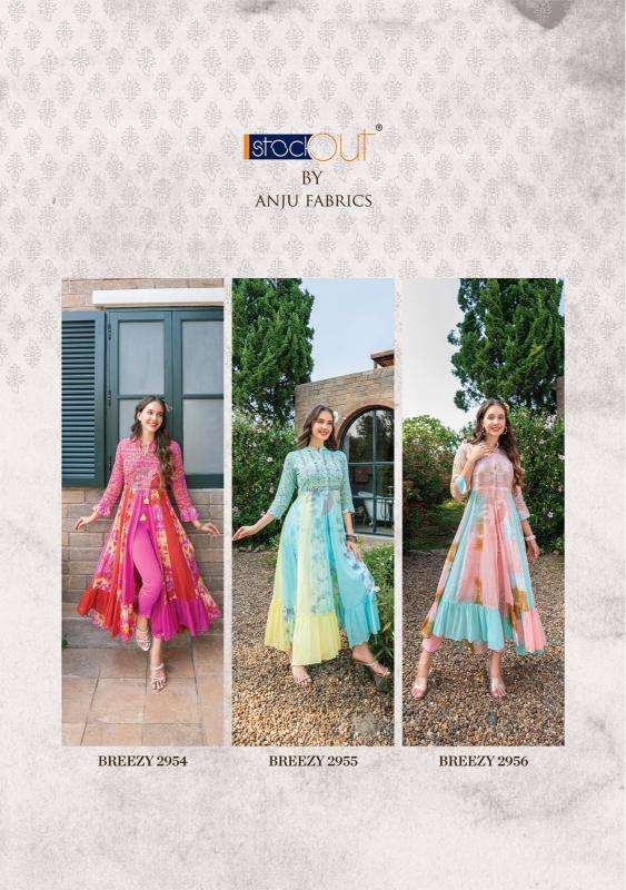 ANJU FABRIC PRESENTS NEW CATALOUGE BREEZY VOL-2