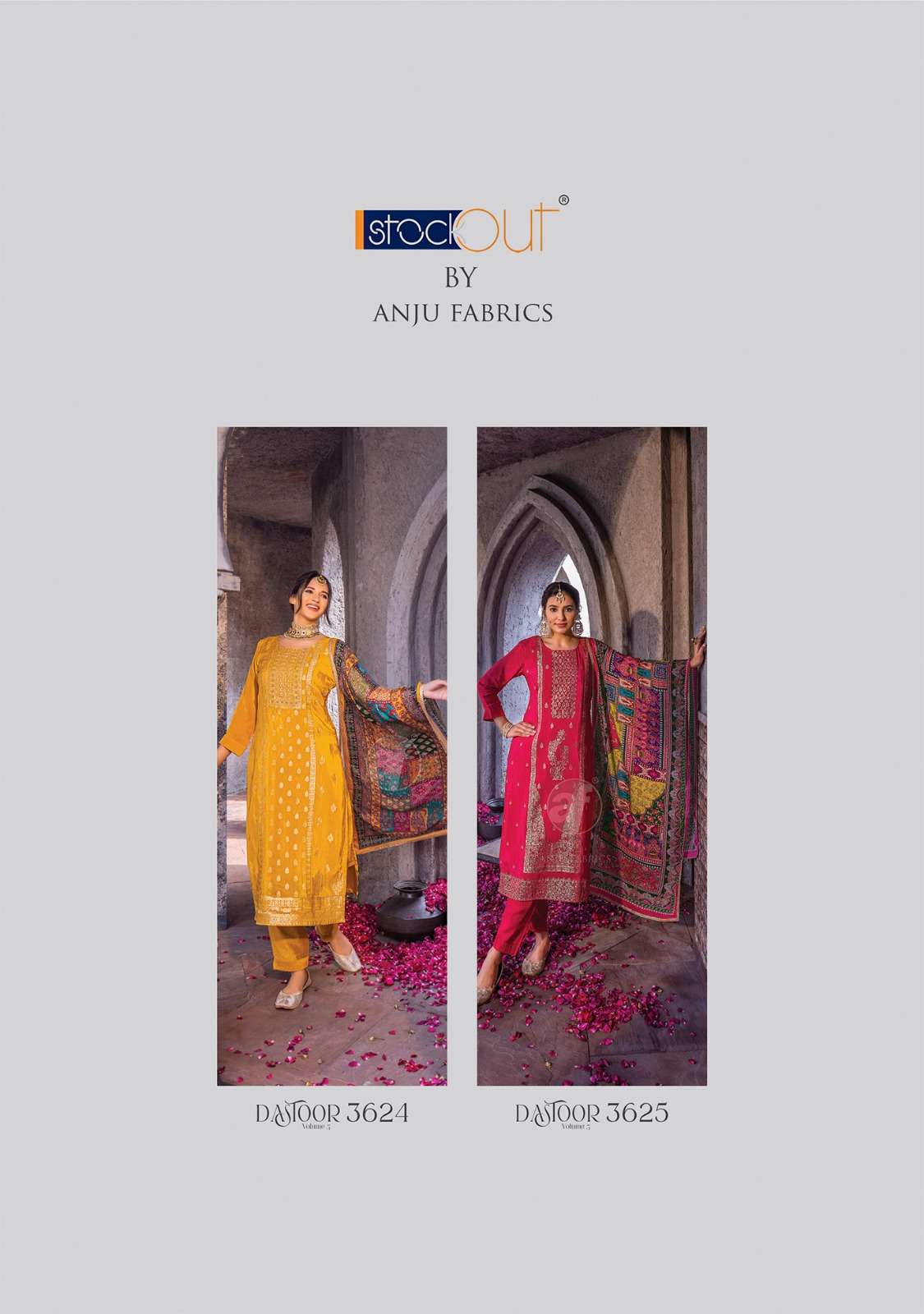 ANJU FABRIC PRESENTS NEW CATALOUGE DASTOOR VOL-5