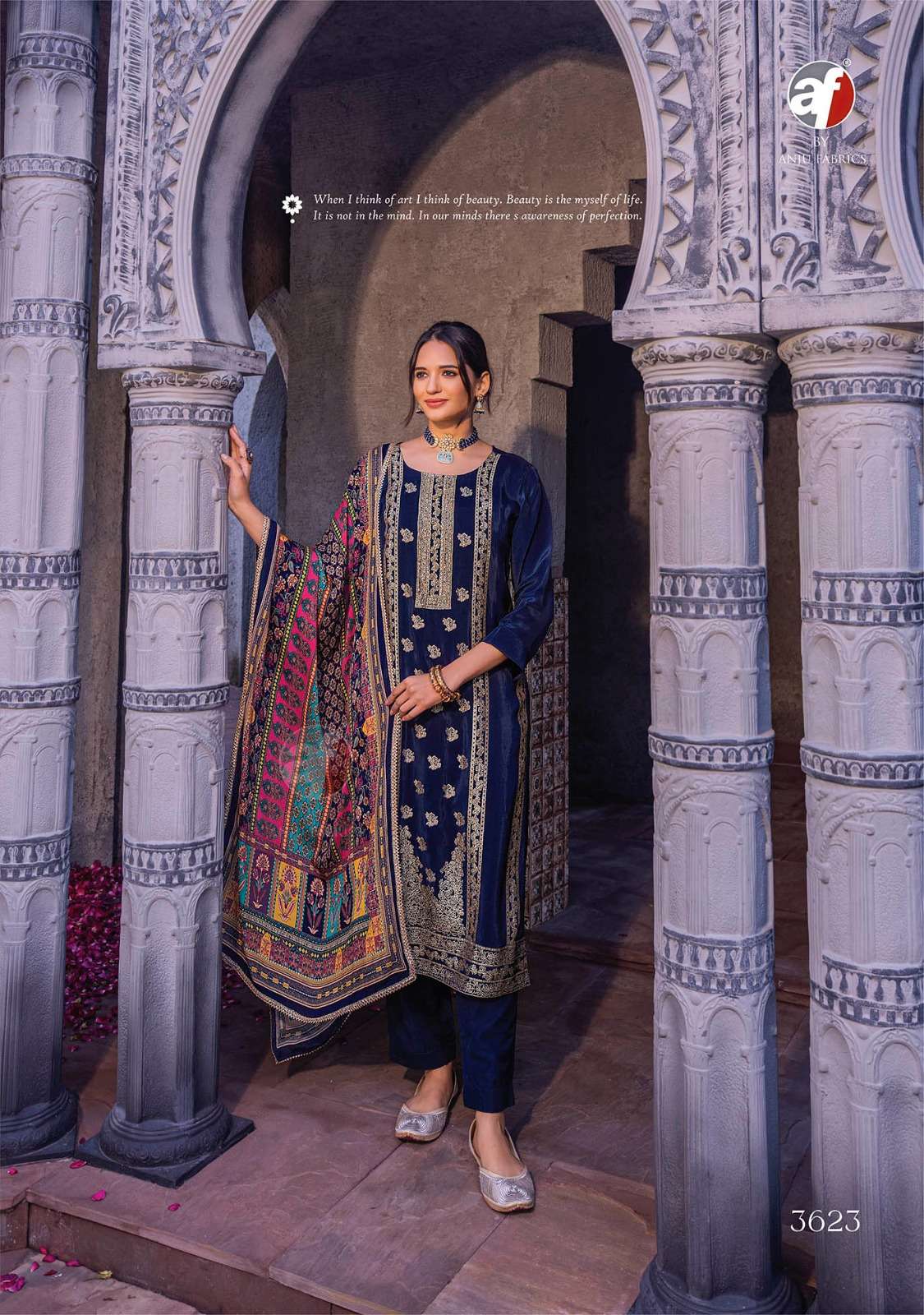 ANJU FABRIC PRESENTS NEW CATALOUGE DASTOOR VOL-5