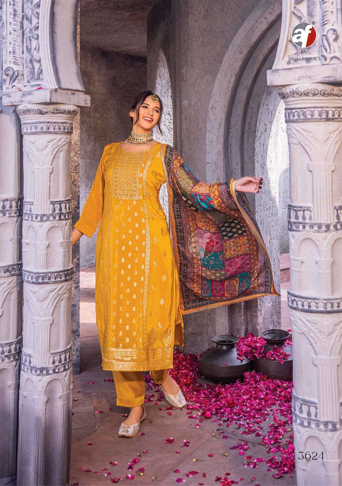 ANJU FABRIC PRESENTS NEW CATALOUGE DASTOOR VOL-5