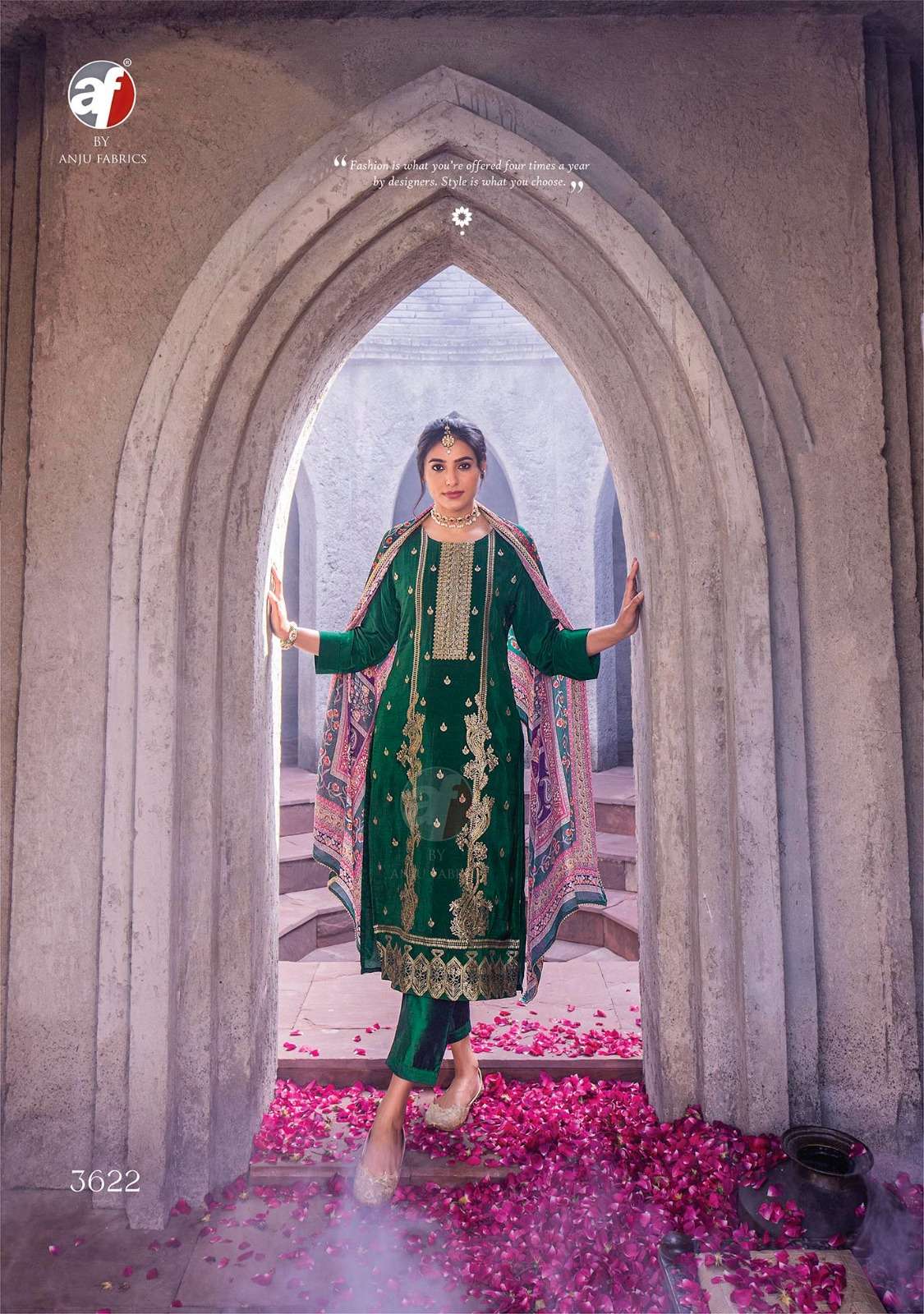 ANJU FABRIC PRESENTS NEW CATALOUGE DASTOOR VOL-5