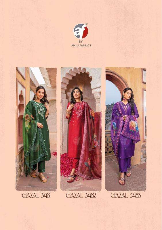 ANJU FABRIC PRESENTS NEW CATALOUGE GAZAL VOL-4 
