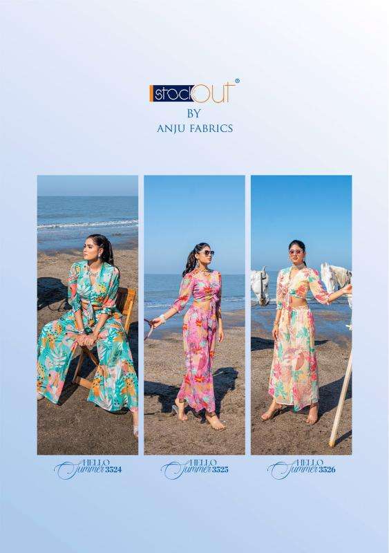 ANJU FABRIC PRESENTS NEW CATALOUGE HELLO SUMMER 