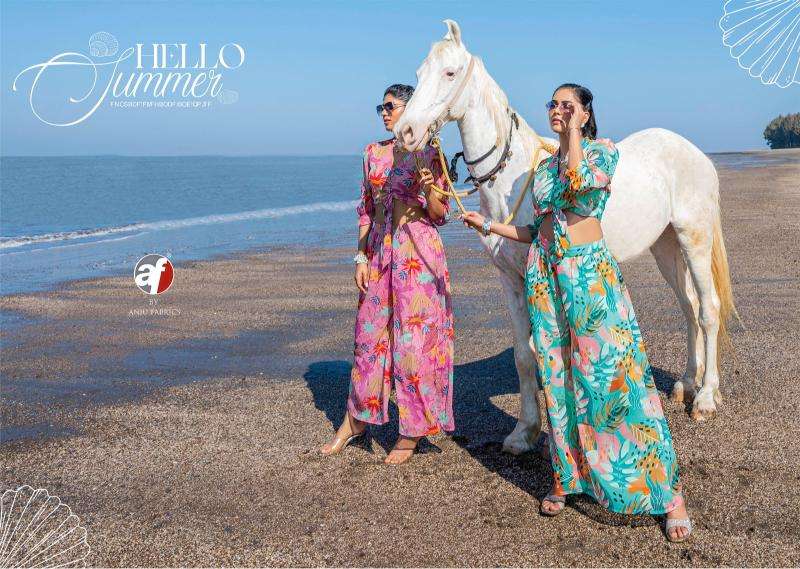 ANJU FABRIC PRESENTS NEW CATALOUGE HELLO SUMMER 