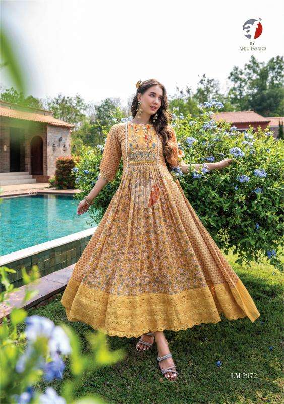 ANJU FABRIC PRESENTS NEW CATALOUGE LIME LIGHT VOL-2 DESIGN NO-2972