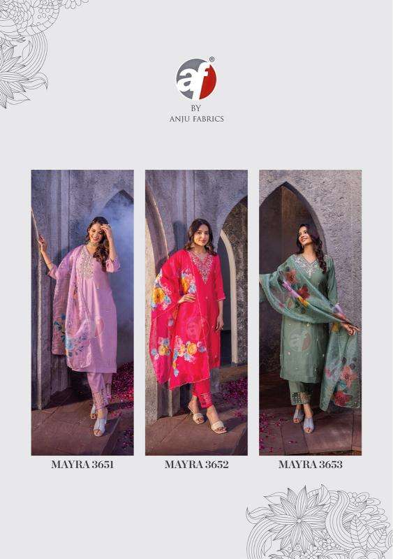 ANJU FABRIC PRESENTS NEW CATALOUGE MAYRA VOL-4 