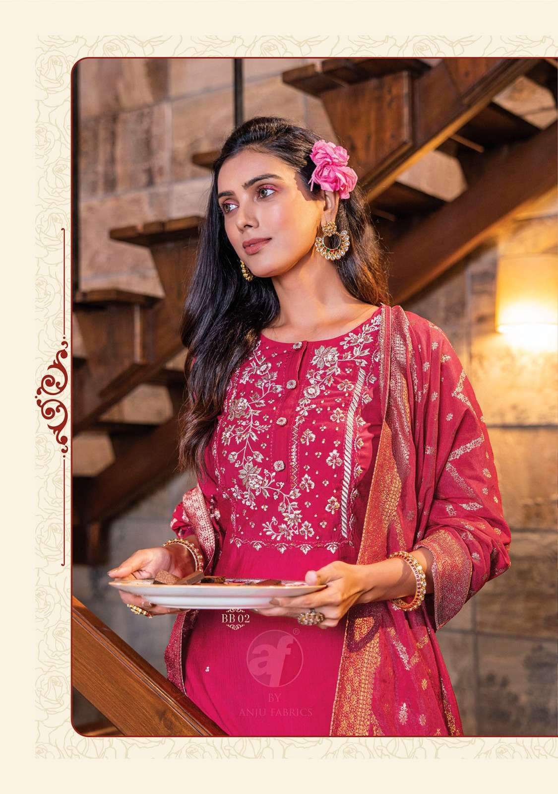 ANJU FABRIC PRESENTS NEW CATALOUGE MAYURI VOL-3 DESIGN NO-3203