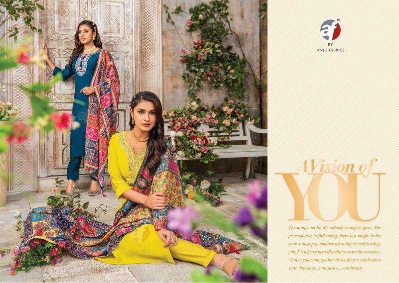 ANJU FABRIC PRESENTS NEW CATALOUGE SHARARAT VOL-6