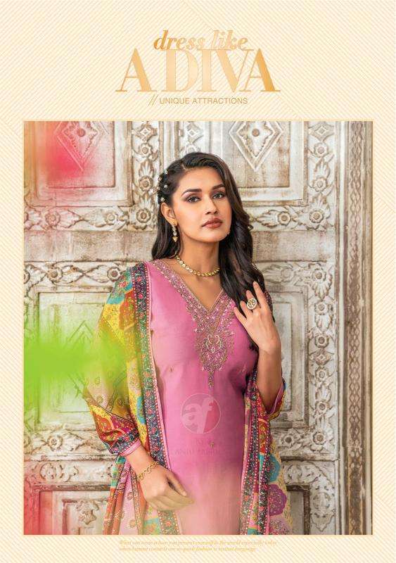 ANJU FABRIC PRESENTS NEW CATALOUGE SHARARAT VOL-6