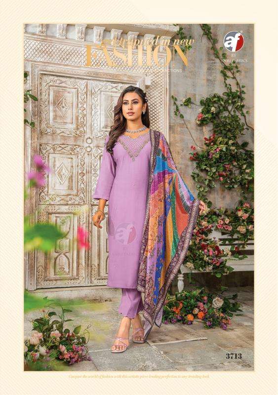 ANJU FABRIC PRESENTS NEW CATALOUGE SHARARAT VOL-6