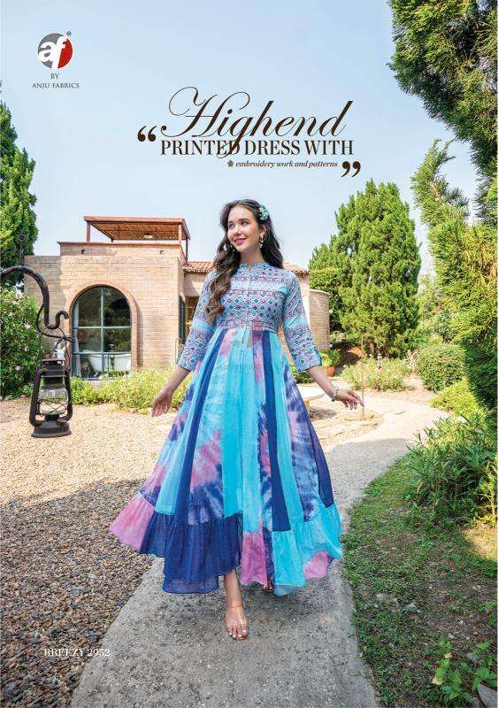 ANJU FABRIC PRESENTS NEW SINGLE CATALOUGE BREEZY VOL-2 DESIGN NO-2952