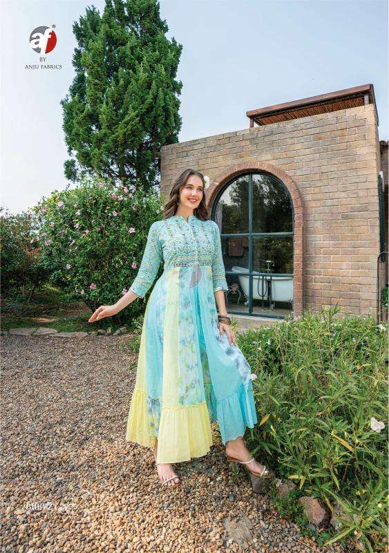 ANJU FABRIC PRESENTS NEW SINGLE CATALOUGE BREEZY VOL-2 DESIGN NO-2955