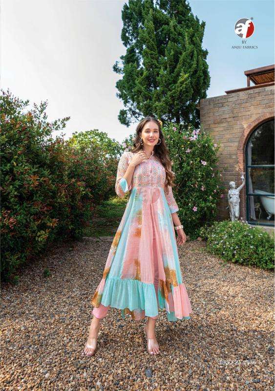 ANJU FABRIC PRESENTS NEW SINGLE CATALOUGE BREEZY VOL-2 DESIGN NO-2956