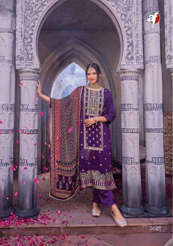 ANJU FABRIC PRESENTS NEW SINGLE CATALOUGE DASTOOR VOL-5 D.NO-2621