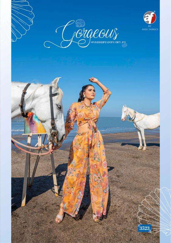 ANJU FABRIC PRESENTS NEW SINGLE CATALOUGE HELLO SUMMER DESIGN NO-3523