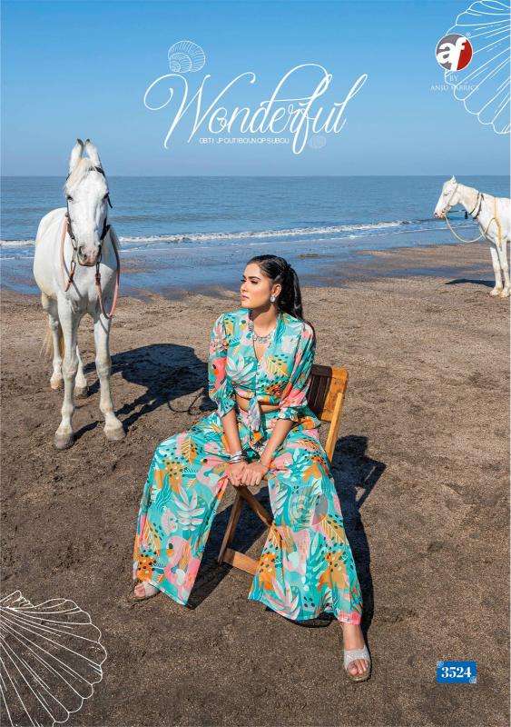 ANJU FABRIC PRESENTS NEW SINGLE CATALOUGE HELLO SUMMER DESIGN NO-3524