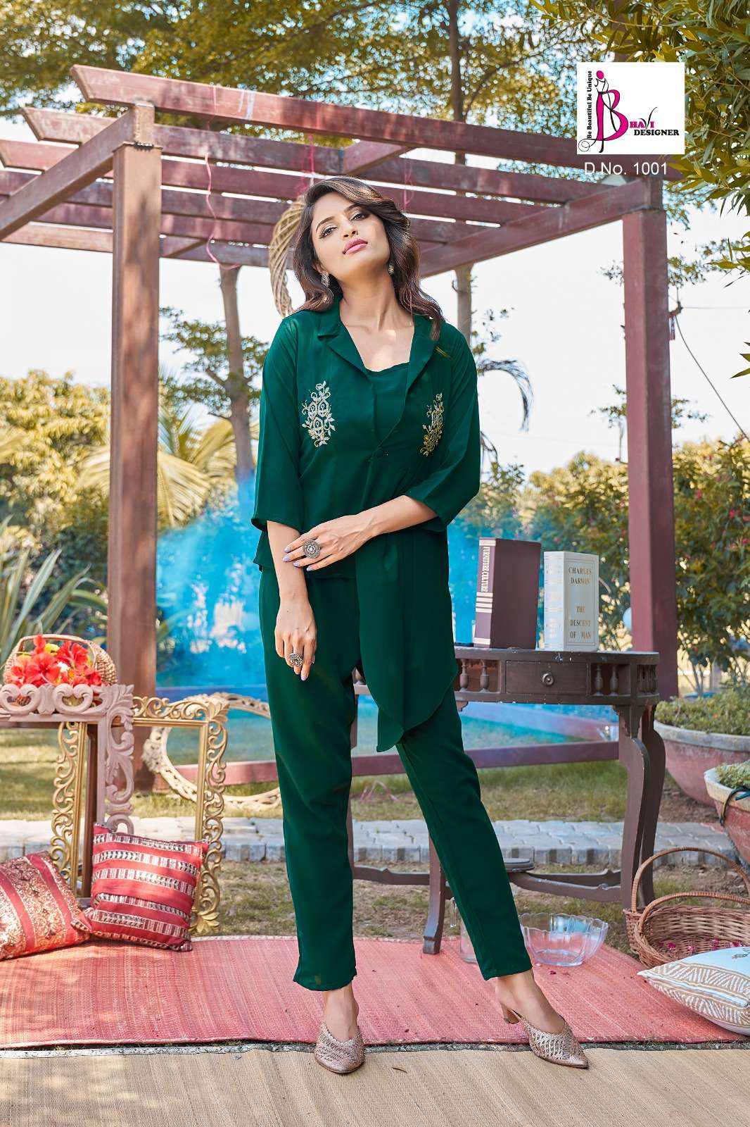 BHAVI DESIGNER PRESENTS NEW SINGLE PIECE CATALOUGE PARKER VOL-1 DESIGN NO-1001