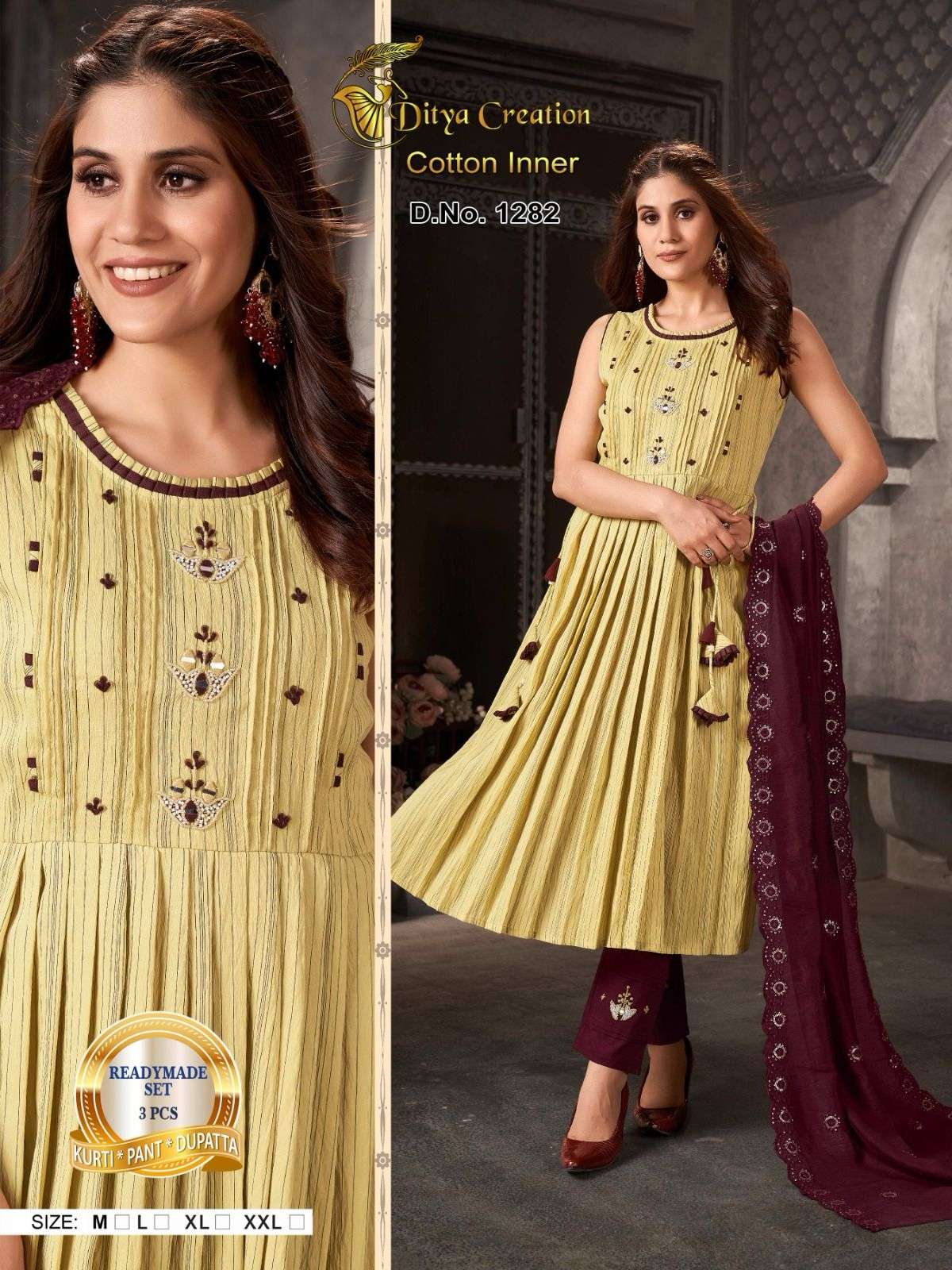 DIYA CREATION PRESENTS NEW CATALOUGE COTTON INNER