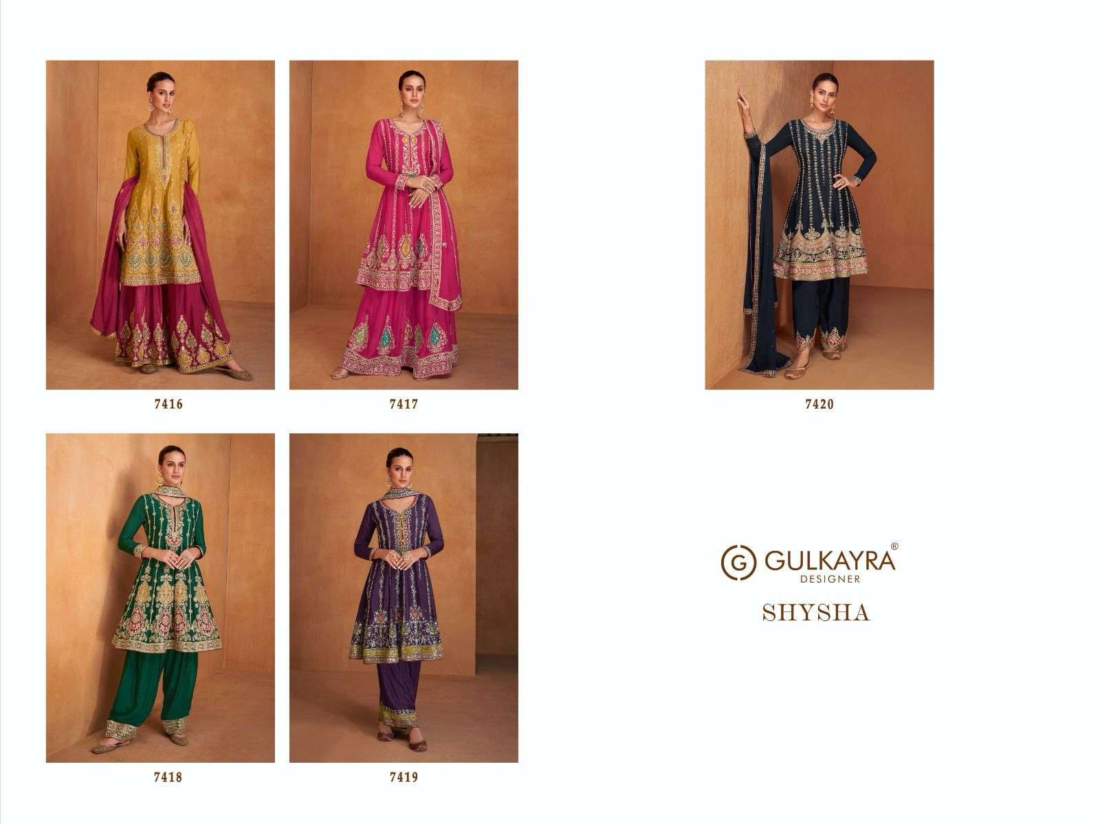 GULKAYRA DESIGNER PRESENTS NEW CATALOUGE SHYSHA 