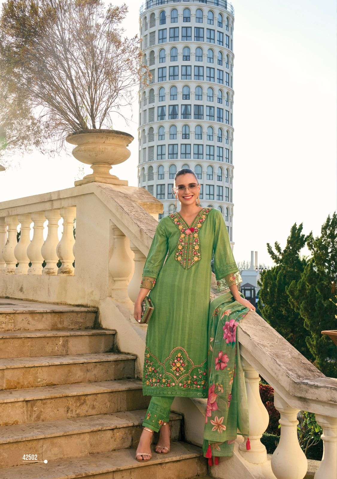 KAILEE FASHION PRESENTS NEW SINGLE CATALOUGE BEGUM  VOL -5 DESIGN NO-42502