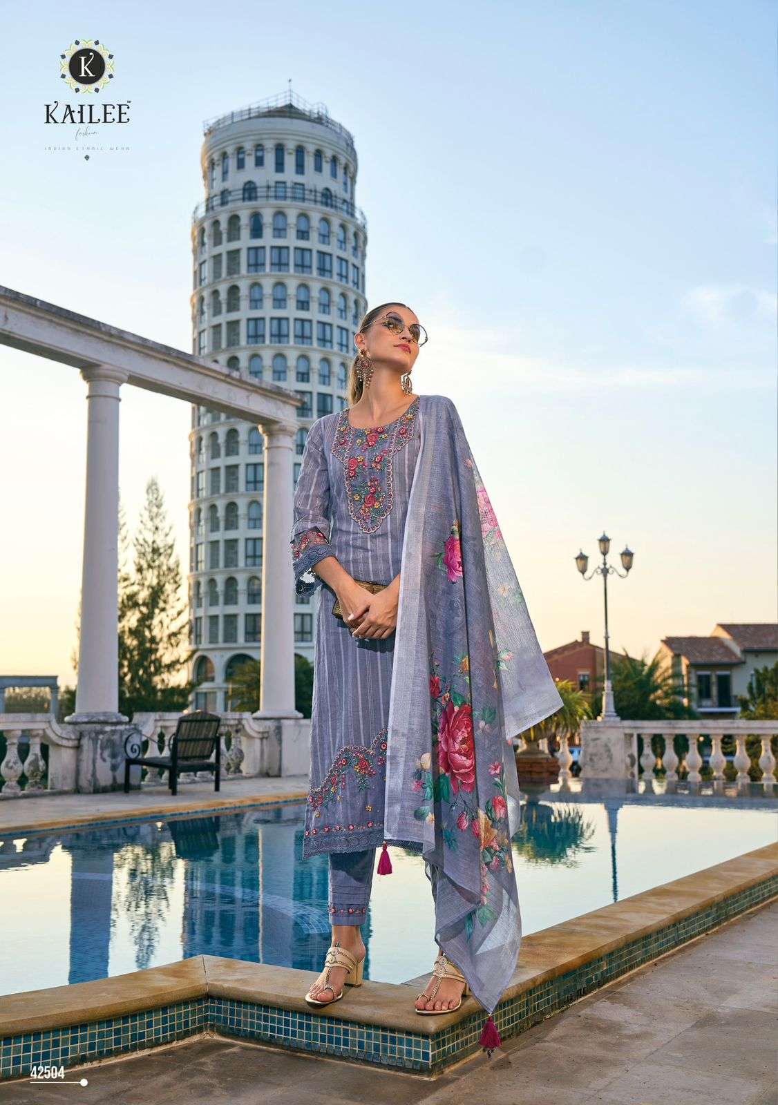 KAILEE FASHION PRESENTS NEW SINGLE CATALOUGE BEGUM  VOL -5 DESIGN NO-42504