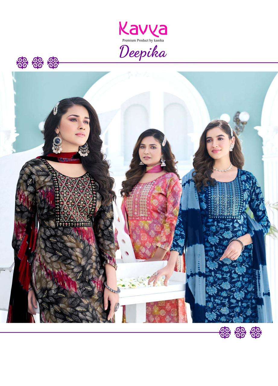 KAVYA PRESENTS NEW CATALOUGE DEEPIKA VOL-12