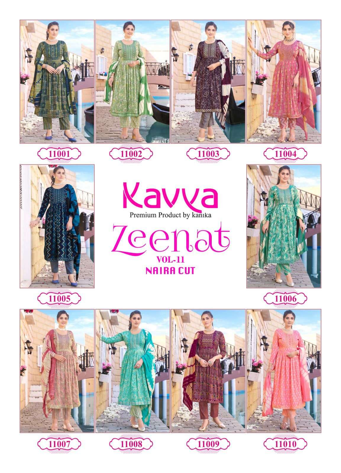KAVYA PRESENTS NEW CATALOUGE ZEENAT VOL 11 