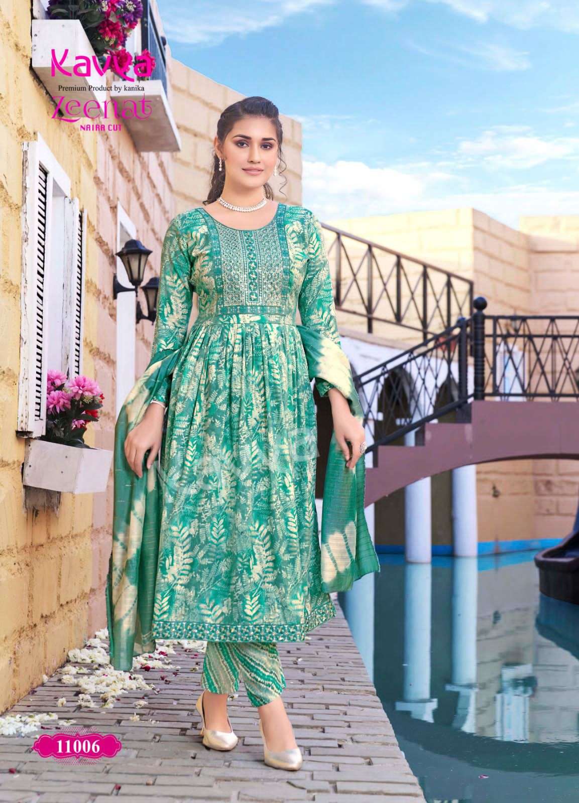 KAVYA PRESENTS NEW CATALOUGE ZEENAT VOL 11 DESIGN NO-11006