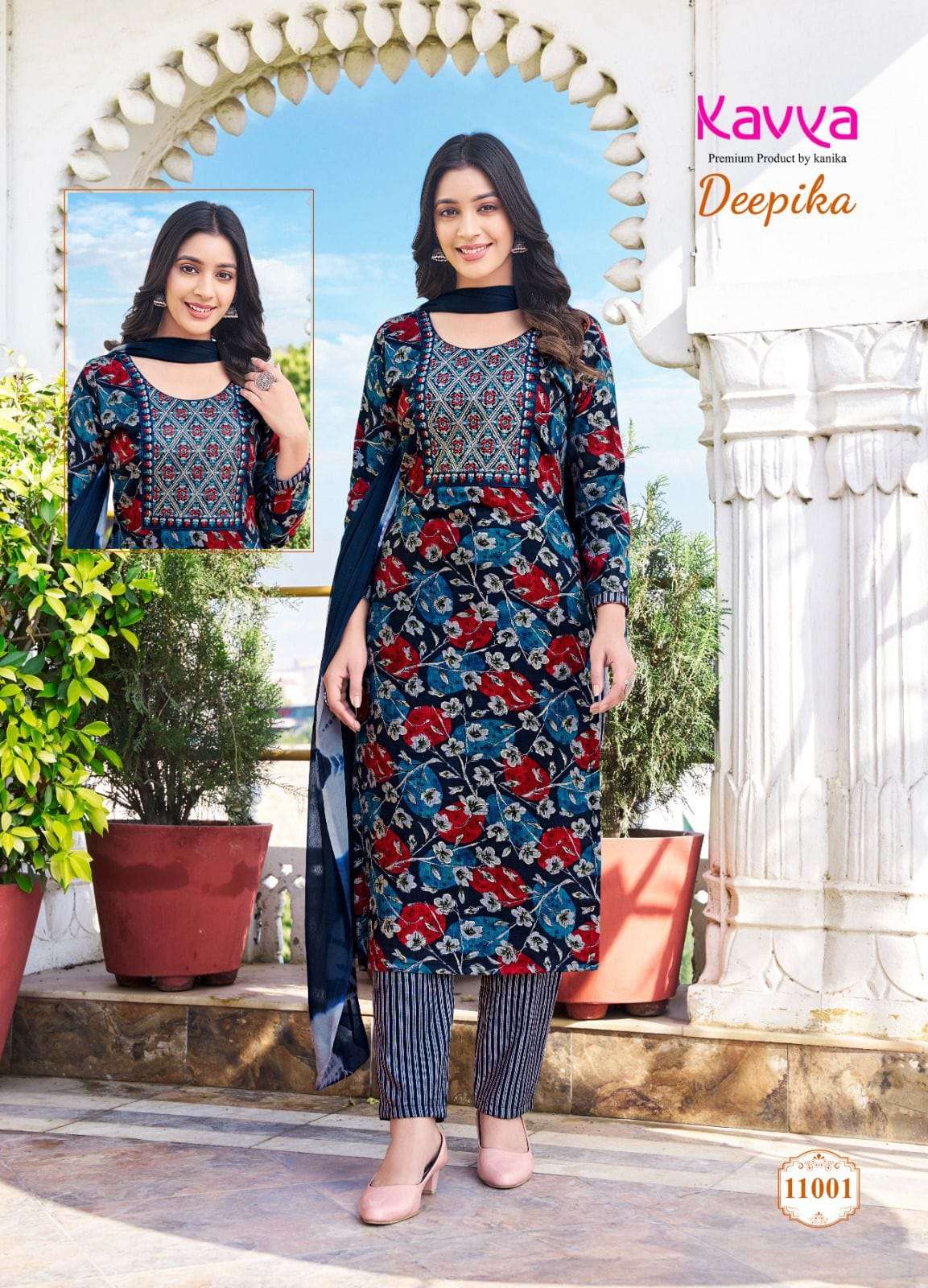 KAVYA PRESENTS NEW SINGLE CATALOUGE DEEPIKA VOL-11 DESIGN NO-11001