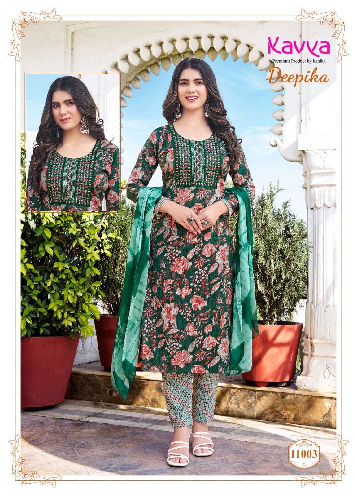 KAVYA PRESENTS NEW SINGLE CATALOUGE DEEPIKA VOL-11 DESIGN NO-11003