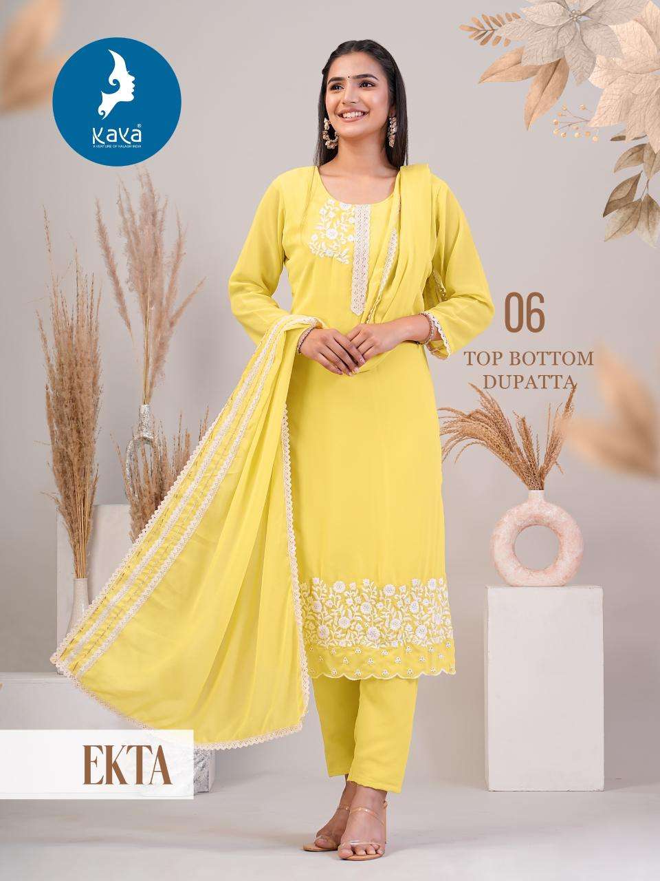 KAYA KURTI PRESENTS NEW CATALOUGE EKTA 