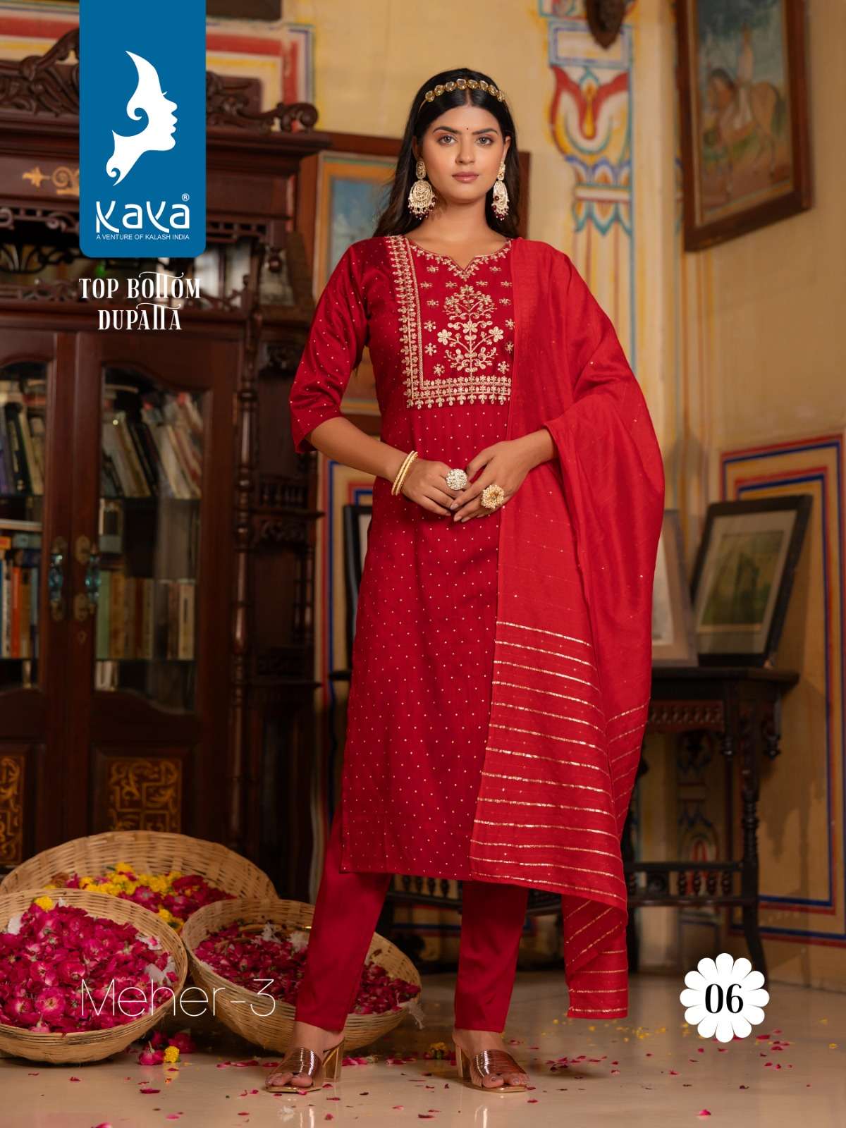 KAYA PRESENTS NEW SINGLE CATALOUGE MEHER  VOL-3 DESIGN NO-06