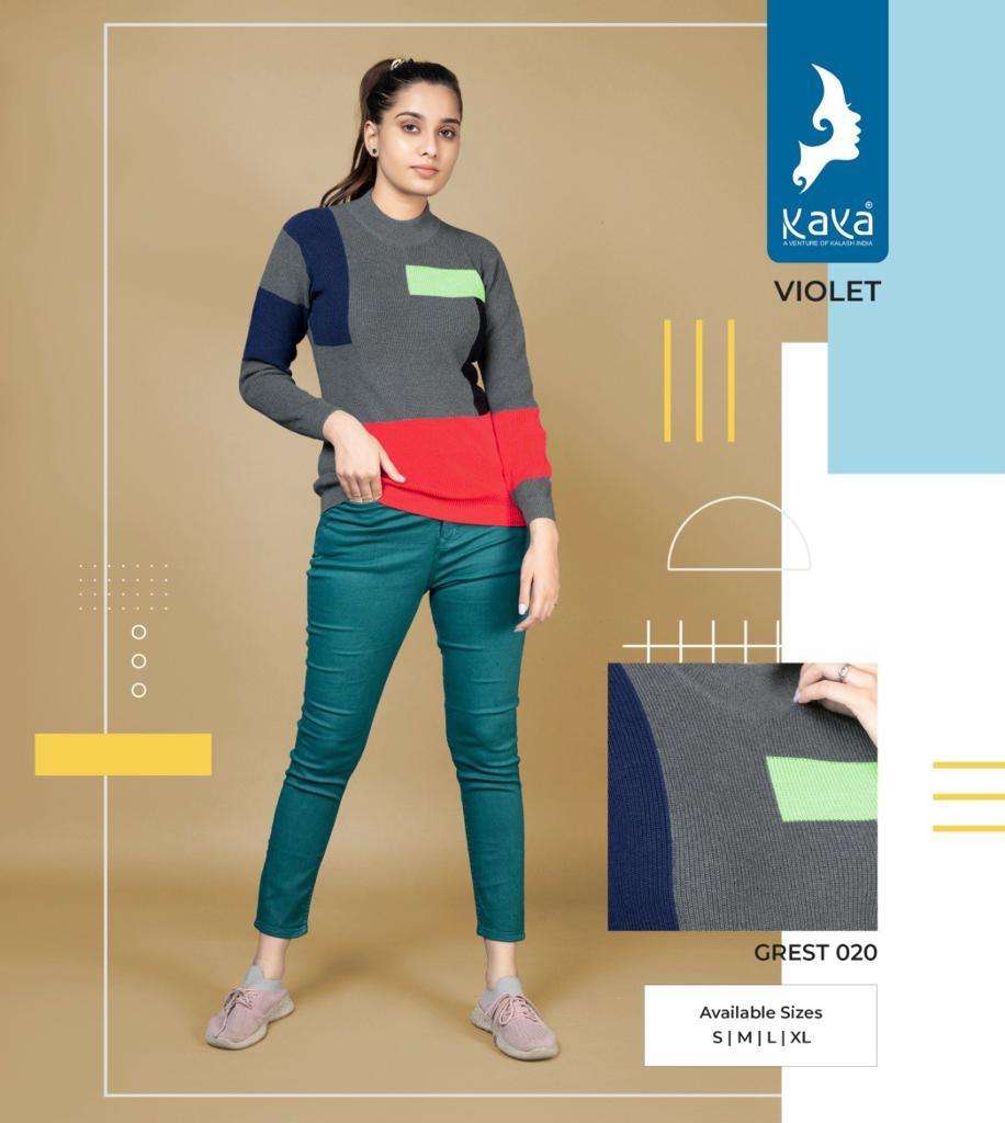 KAYA PRESENTS NEW SINGLE CATALOUGE STELLA VIOLET DESIGN NO-20