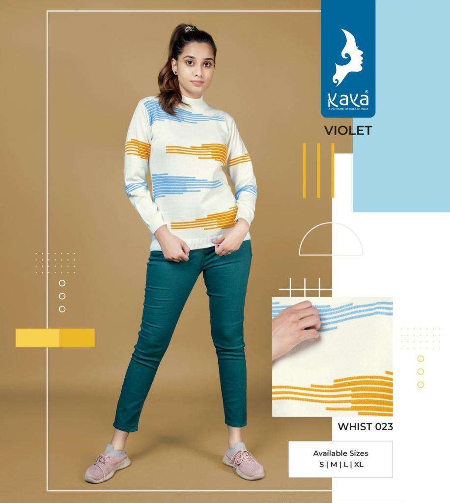 KAYA PRESENTS NEW SINGLE CATALOUGE STELLA VIOLET DESIGN NO-23