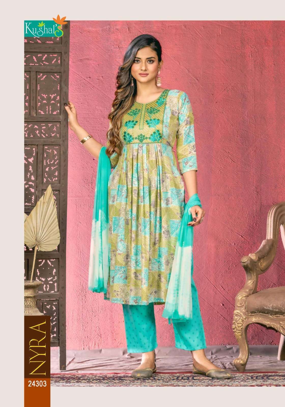 KUSHAL PRESENTS NEW SINGLE CATALOUGE NYRA DESIGN NO-24303