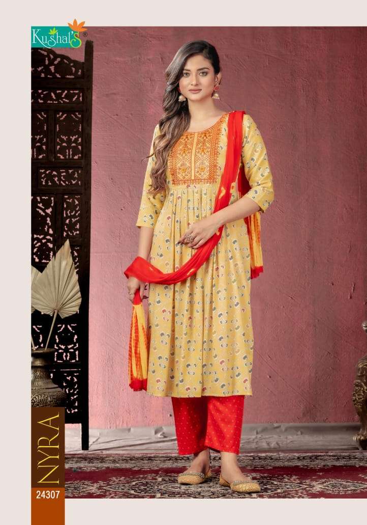 KUSHAL PRESENTS NEW SINGLE CATALOUGE NYRA DESIGN NO-24307