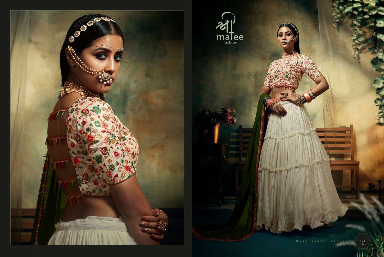 LEHENGA_BLOSUE_DUPATTA || AAHANA CATALOUGE BY SHREEMATEE FASHION