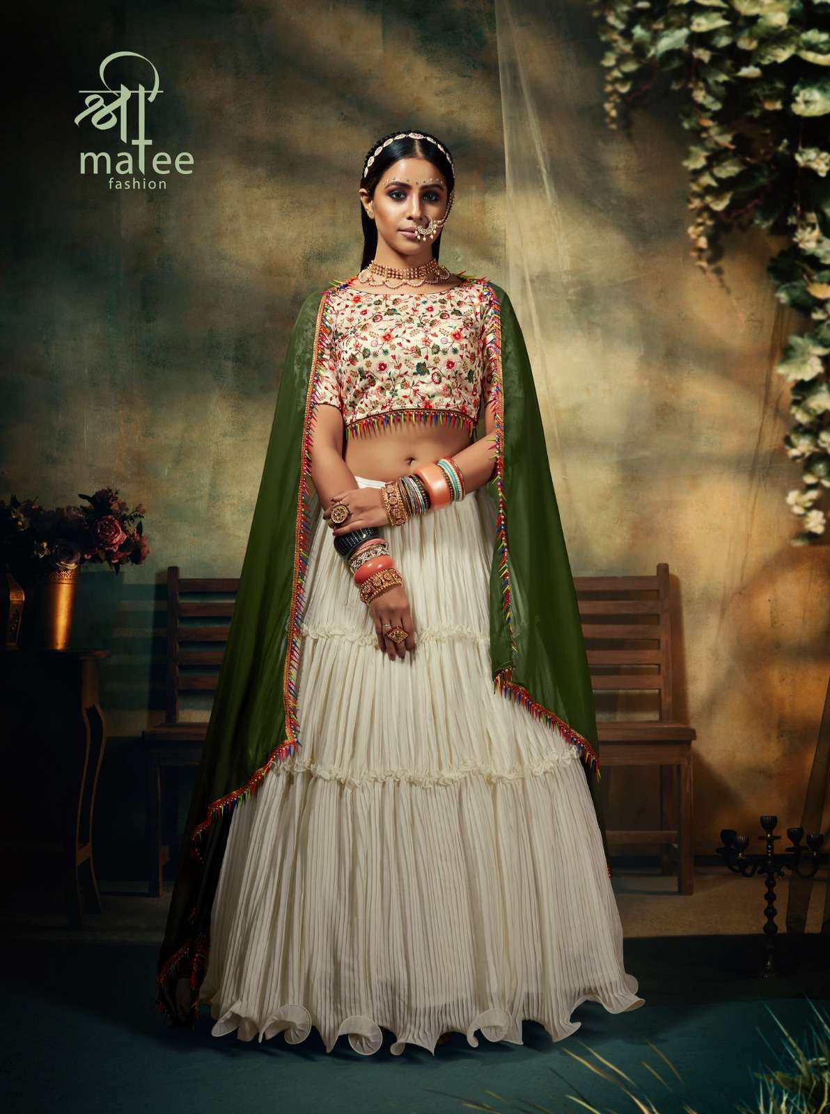 LEHENGA_BLOSUE_DUPATTA || AAHANA CATALOUGE BY SHREEMATEE FASHION