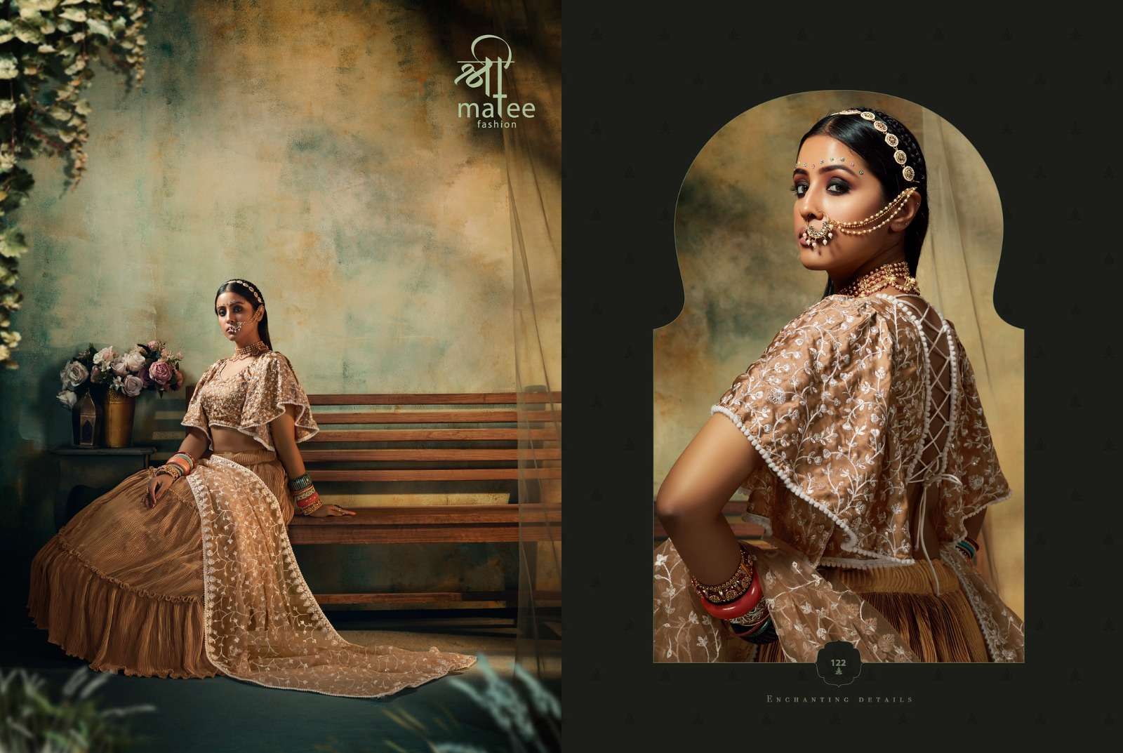 LEHENGA_BLOSUE_DUPATTA || AAHANA CATALOUGE BY SHREEMATEE FASHION