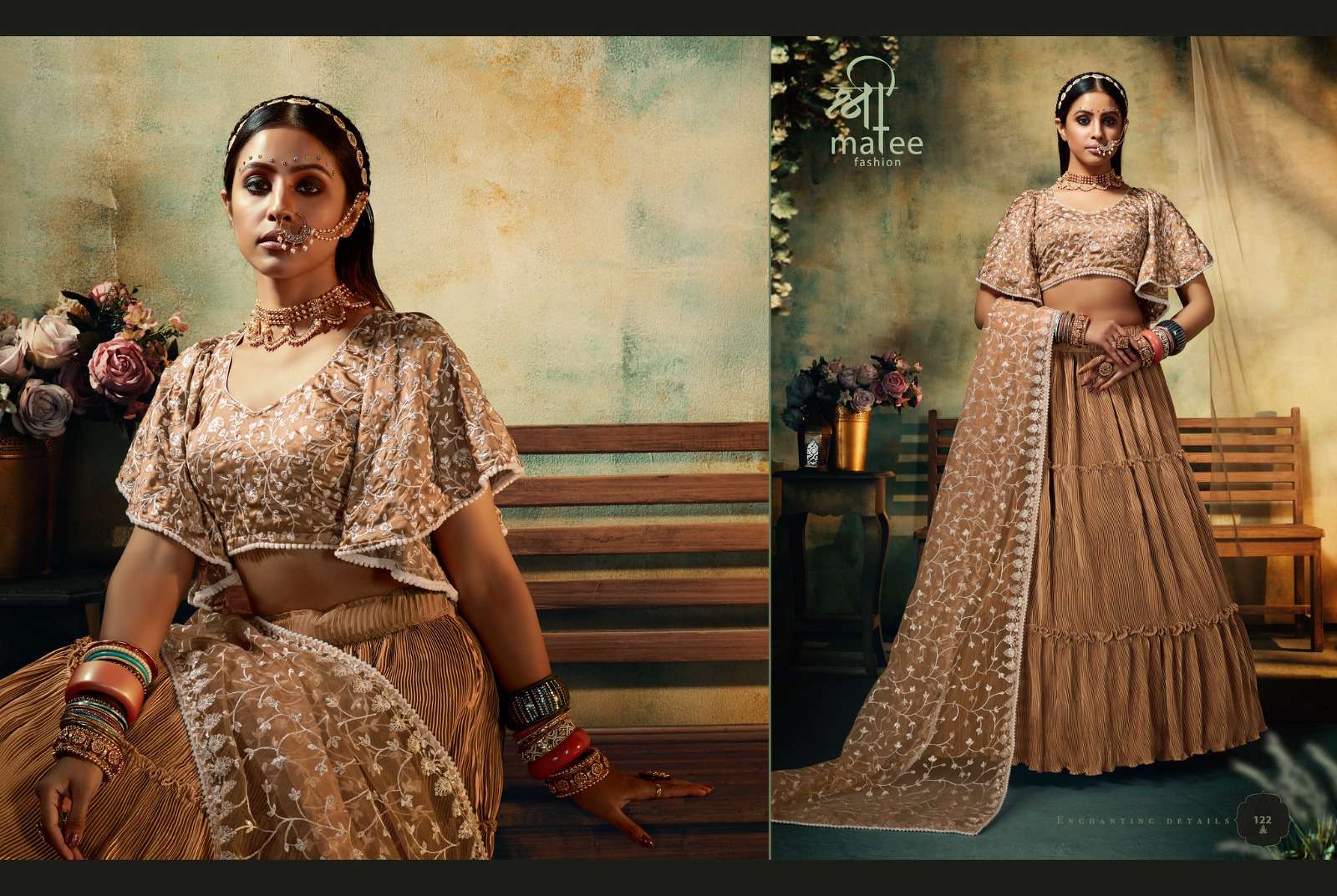 LEHENGA_BLOSUE_DUPATTA || AAHANA CATALOUGE BY SHREEMATEE FASHION