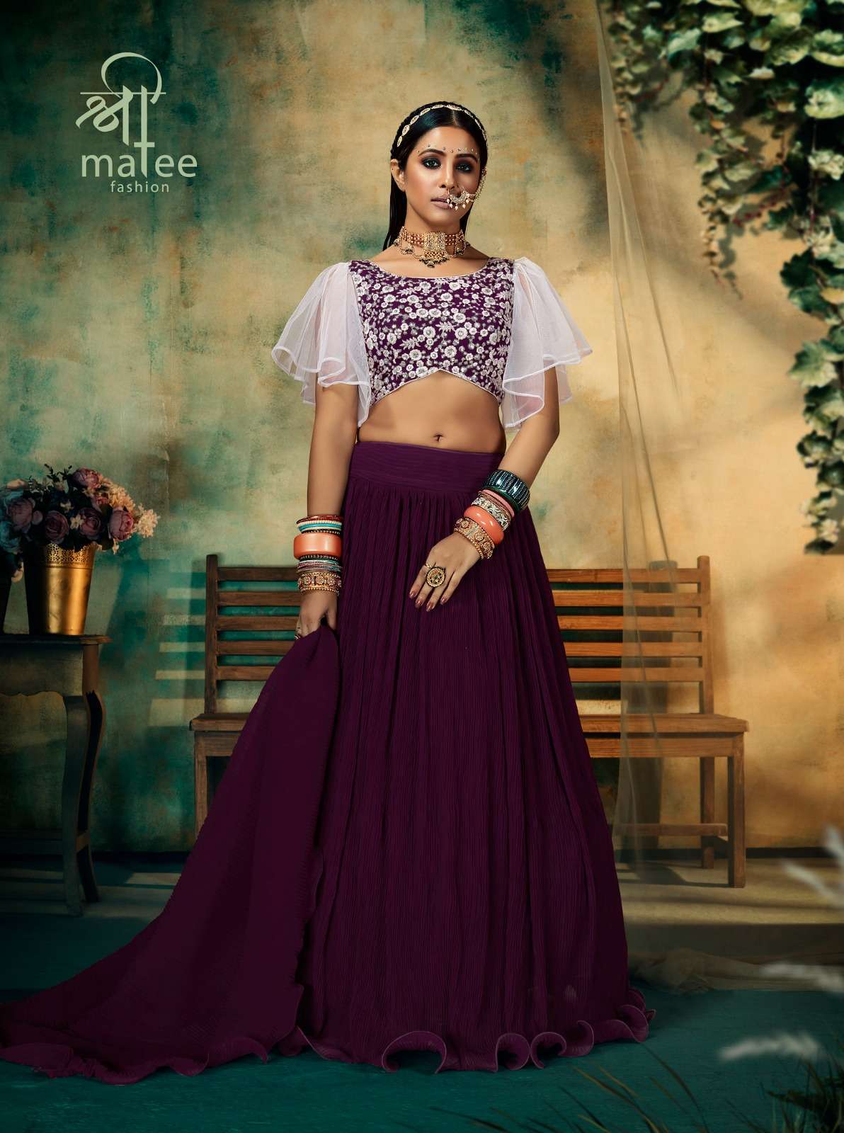 LEHENGA_BLOSUE_DUPATTA || AAHANA CATALOUGE BY SHREEMATEE FASHION