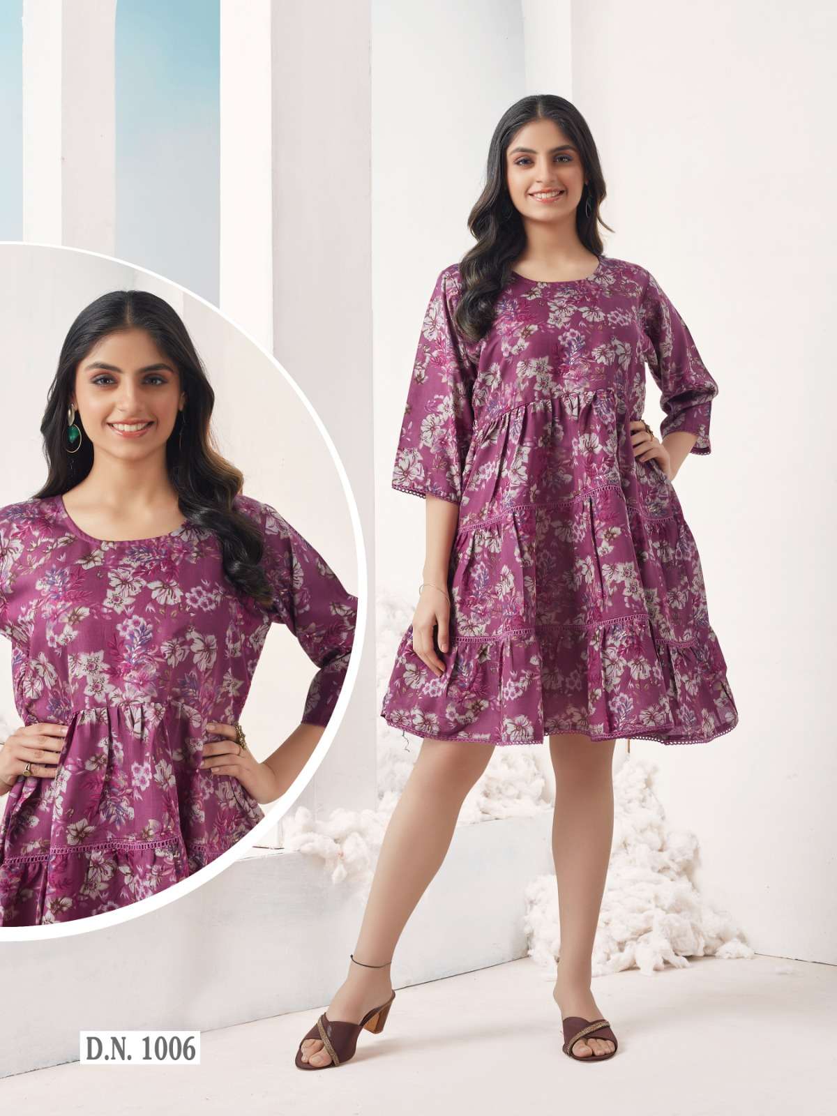 LUCACCI DESIGNER PRESENTS NEW SHORT TUNIC COLLECTION 