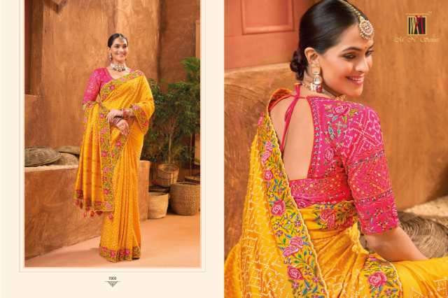 M.N. PRESENTS NEW CATALOUGE KACHHI WORK VOL-5 DESIGN NO-7003